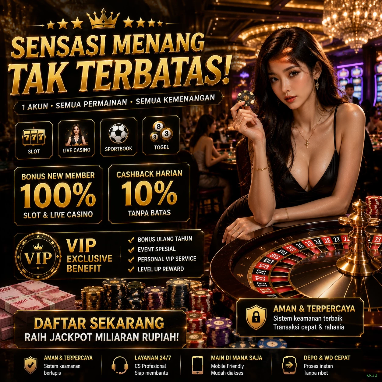 Bagaimana kkid Menawarkan Pengalaman Bermain yang Optimal